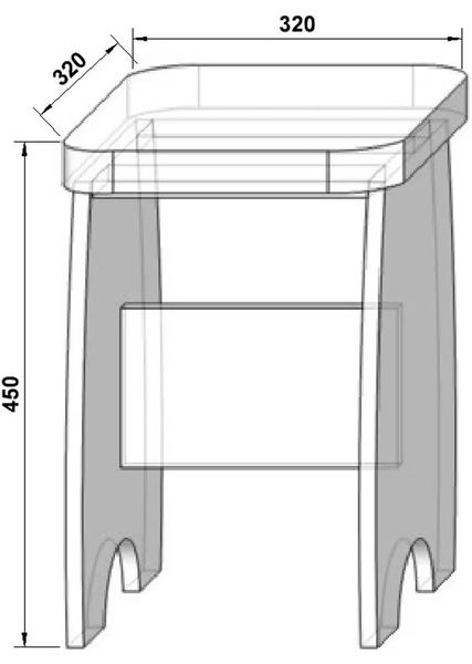 Комплект меблів на кухню Comfort 2,6 м Дуб Родос темний 458241 фото - купити в MEBLERIA