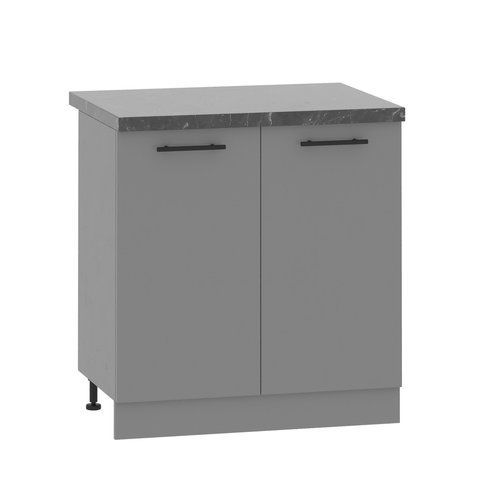 Шафа нижня МК Compact ЛДСП 820х800х460мм Сірий 458195 фото - купити в MEBLERIA