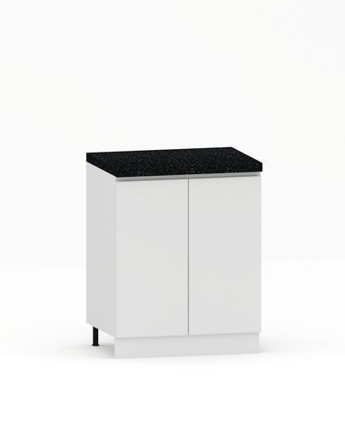 Шафа нижня без ручок КМН-6 820х600х460мм Білий 458522 фото - купити в MEBLERIA