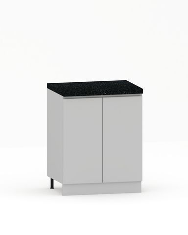 Шафа нижня без ручок КМН-6 820х600х460мм Сірий 458523 фото - купити в MEBLERIA